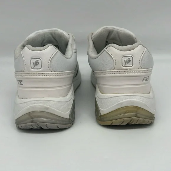 New Balance 928 Women's Hook and Loop White Leather Walking Comfort Shoe 6 - Picture 5 of 12